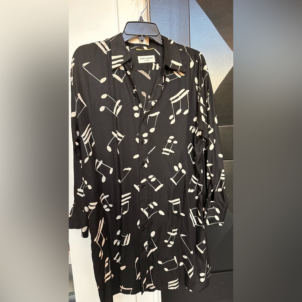 Saint Laurent music dress S/M with pockets